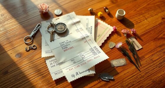 recording travel keepsakes details