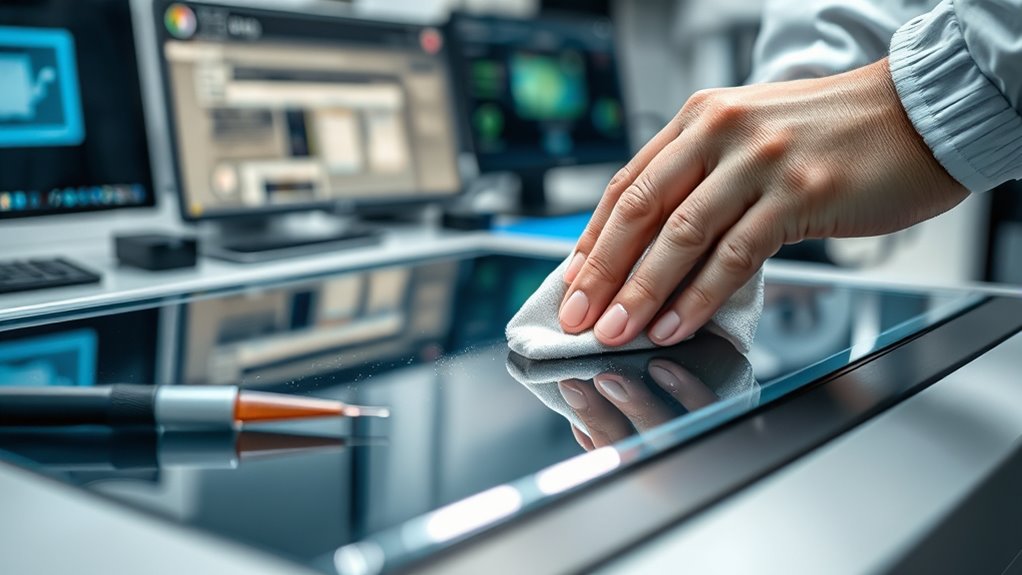 scan equipment maintenance routine