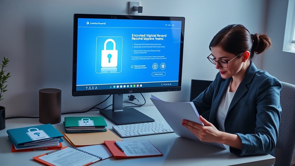 secure digital mental health records