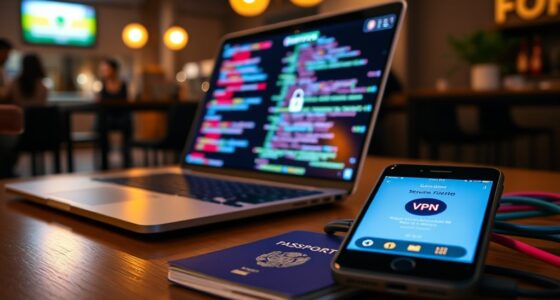 secure document access abroad