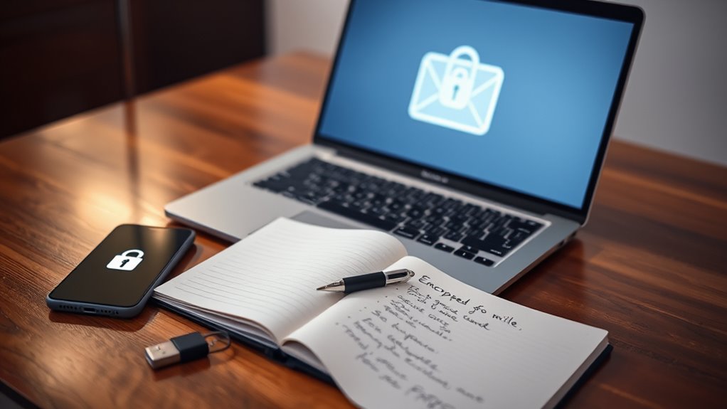 secure email attachment protocol