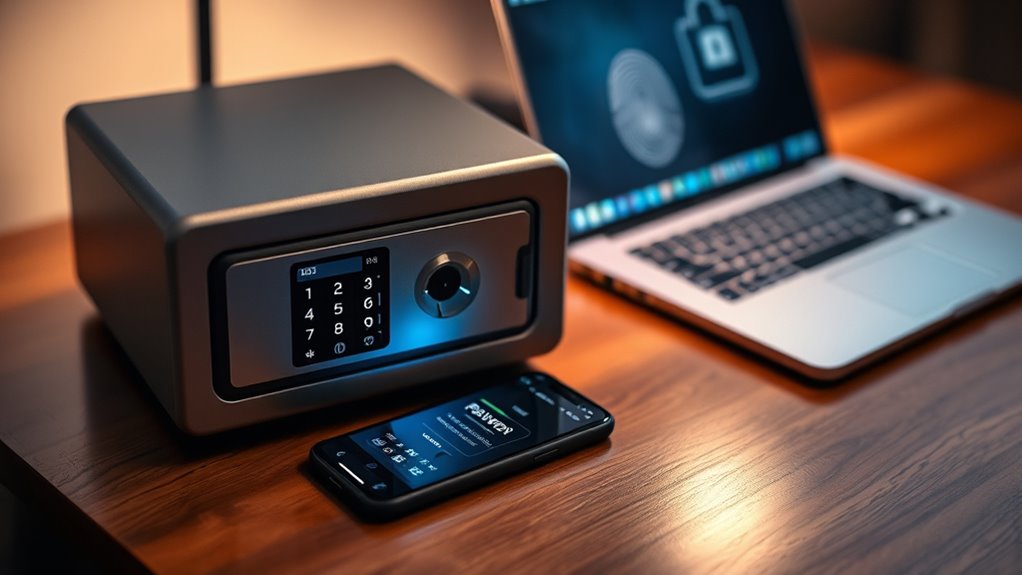 secure passwords with managers