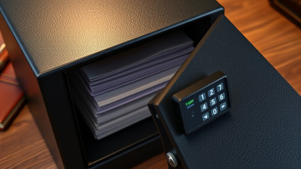 selecting a fireproof document safe