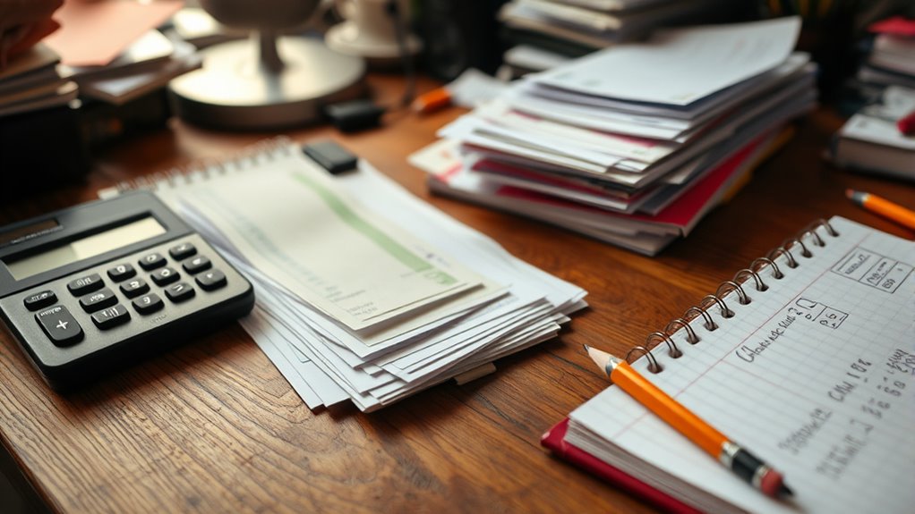 track receipts for accurate budgeting