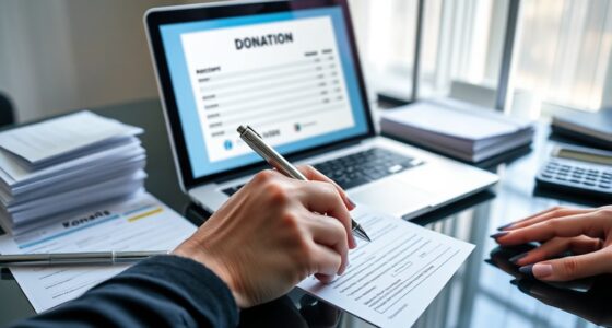 tracking donation tax records