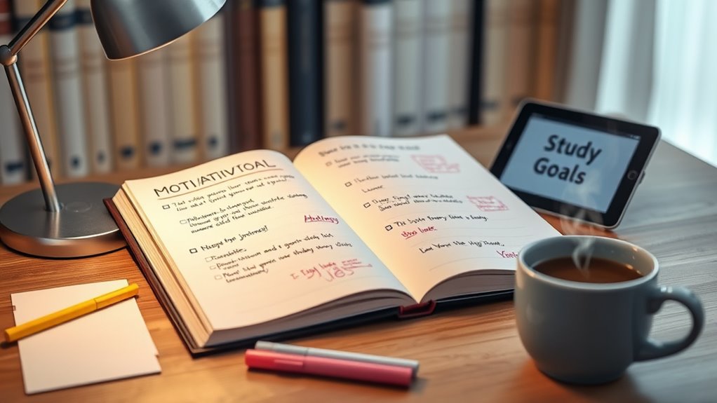 tracking study progress daily