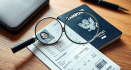 travel document error prevention