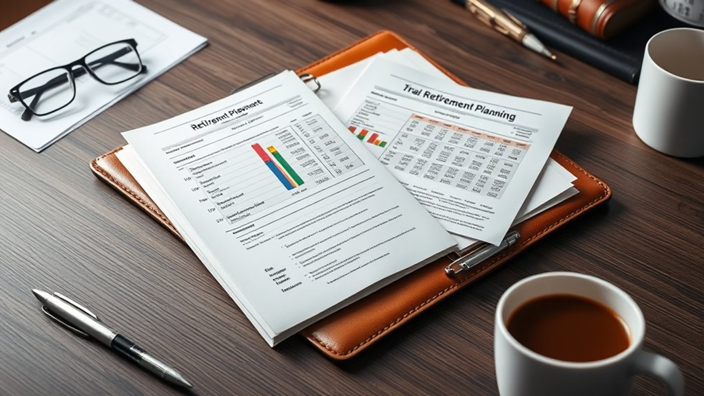 update retirement estate documents