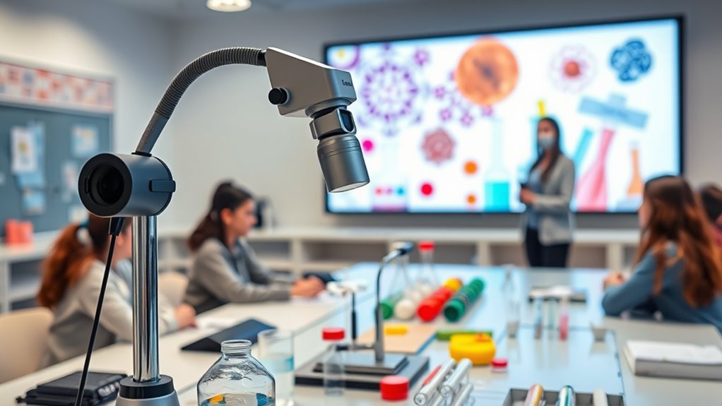 virtual science experiment visualization