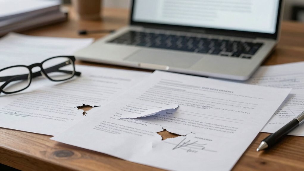 avoid common legal form errors