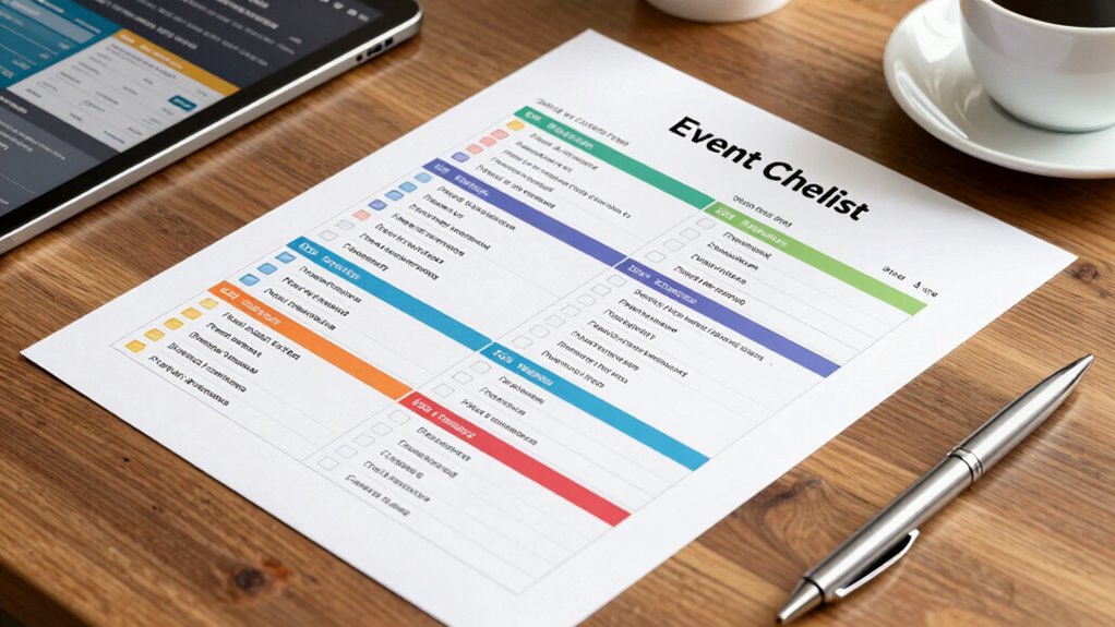 clear detailed planning checklists