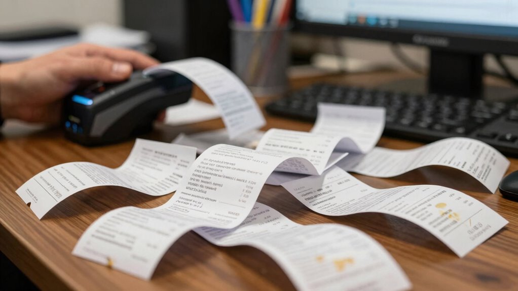 common receipt retention mistakes