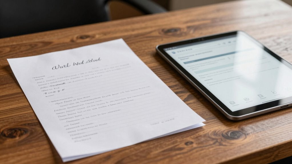 comparing paper and digital wills