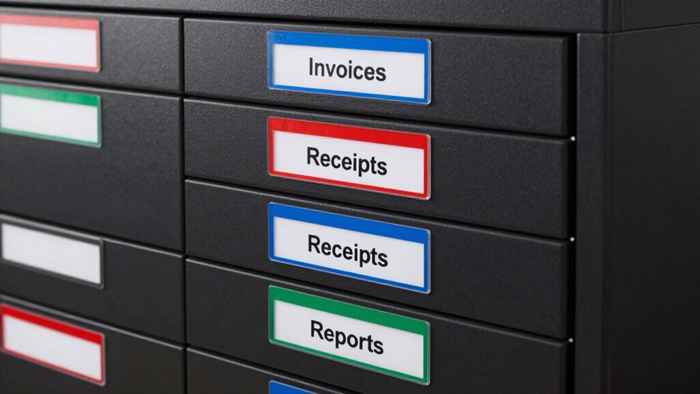 consistent clear creative labels