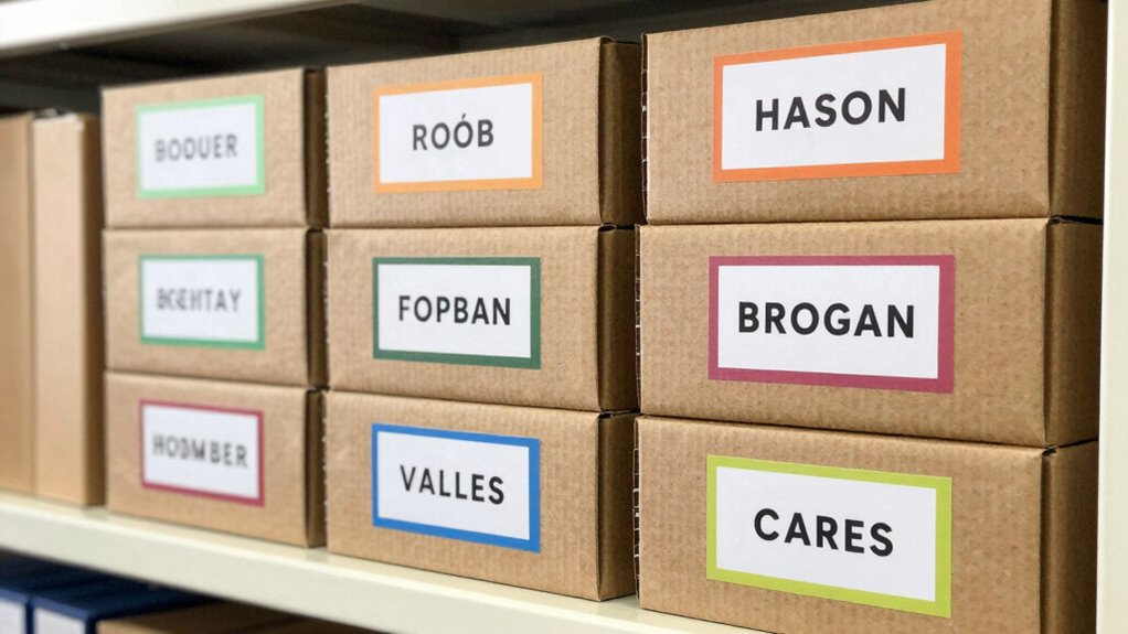 consistent clear labeling practices