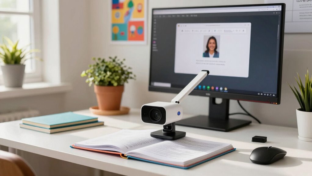 consistent document camera routine
