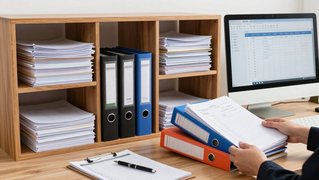 consistent organized recordkeeping practices