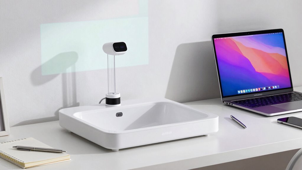 convert desk into visualizer