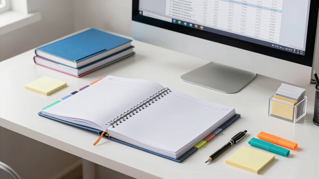 create organized quick reference index