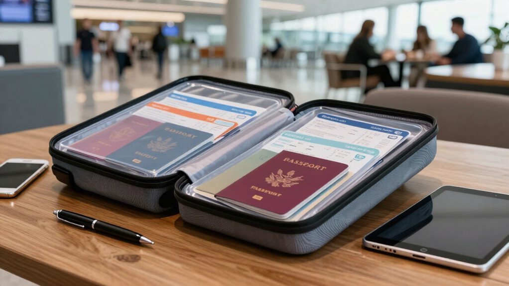 digital travel document organization