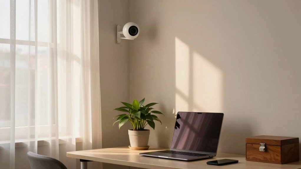 discreet security comfortable workspace