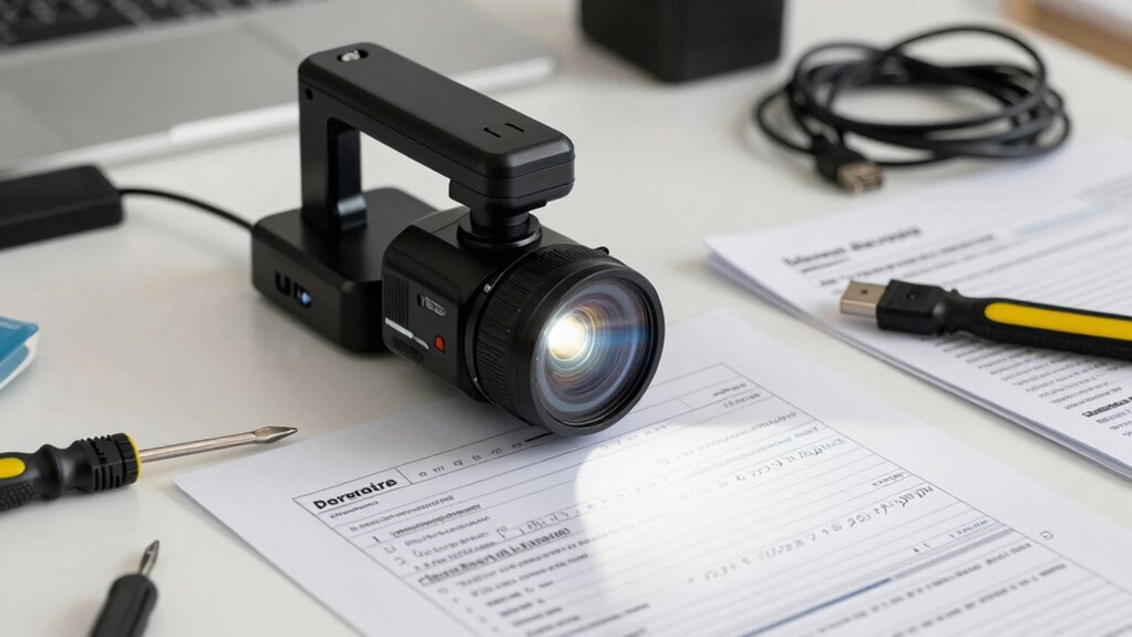 document camera troubleshooting tips