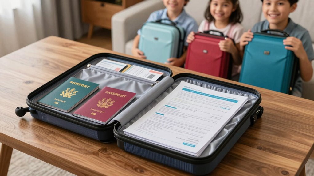 efficient family travel preparation