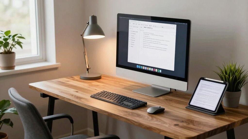 efficient home office organization