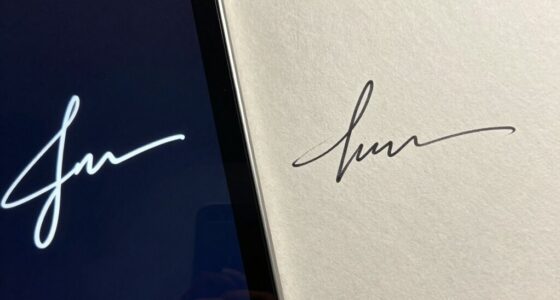 electronic versus handwritten signatures