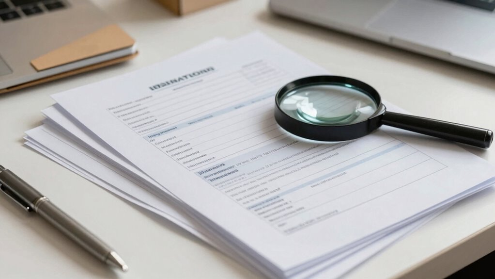 ensure complete application submission