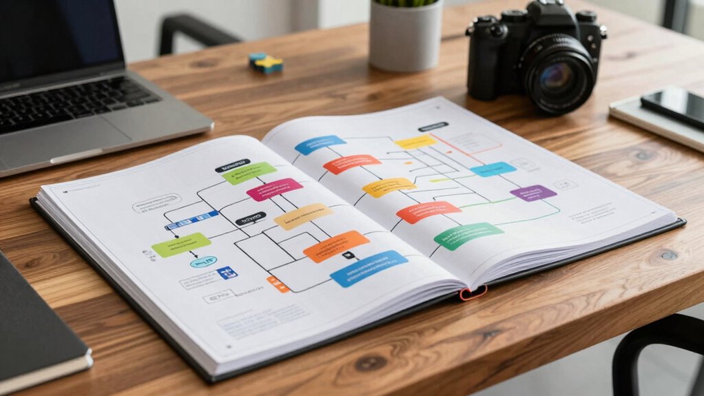 event planning workflow visualization