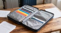 family travel document organizer