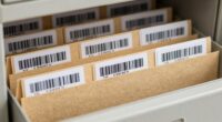 file tracking with barcodes