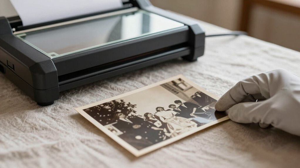 high resolution gentle photo scanning