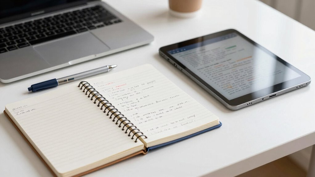 hybrid digital and paper