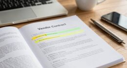 important vendor contract clauses