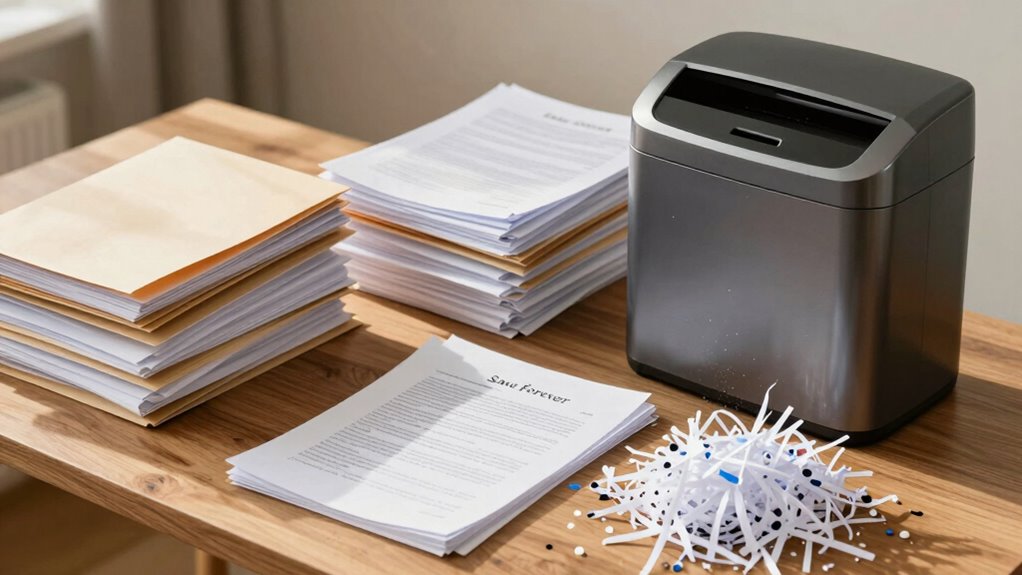 keep important records securely