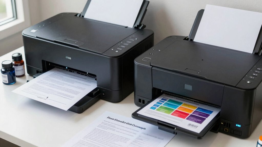 long term printing cost comparison