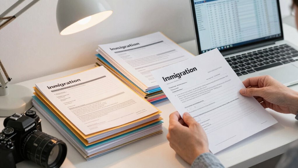 maintain organized immigration documentation