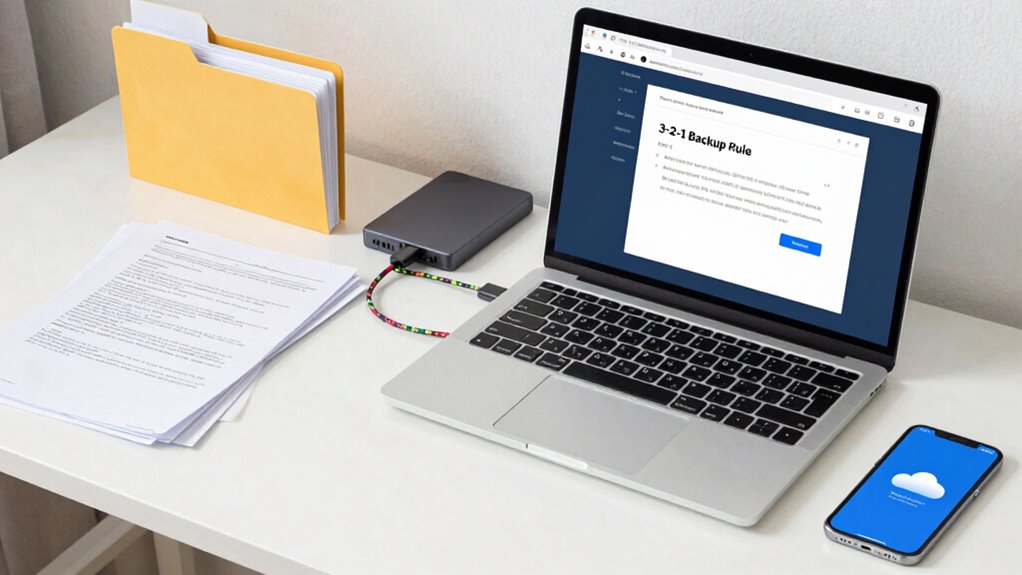 multiple secure backup methods