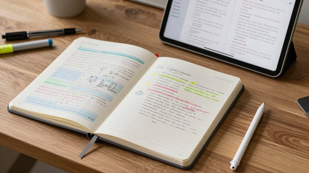 organize declutter standardize notes