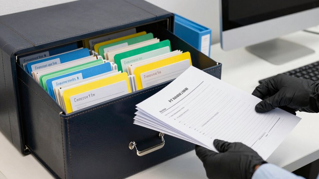 organize insurance documents efficiently