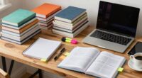 organize materials for open book exams