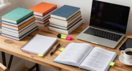 organize materials for open book exams