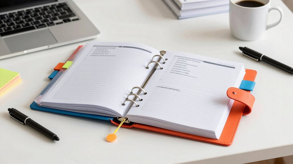 organize sections with labels