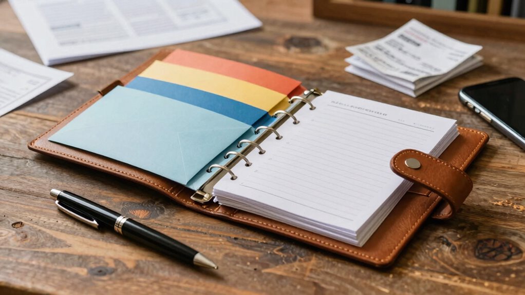organized event receipt storage