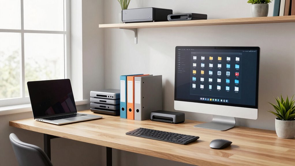 organized files for easy access