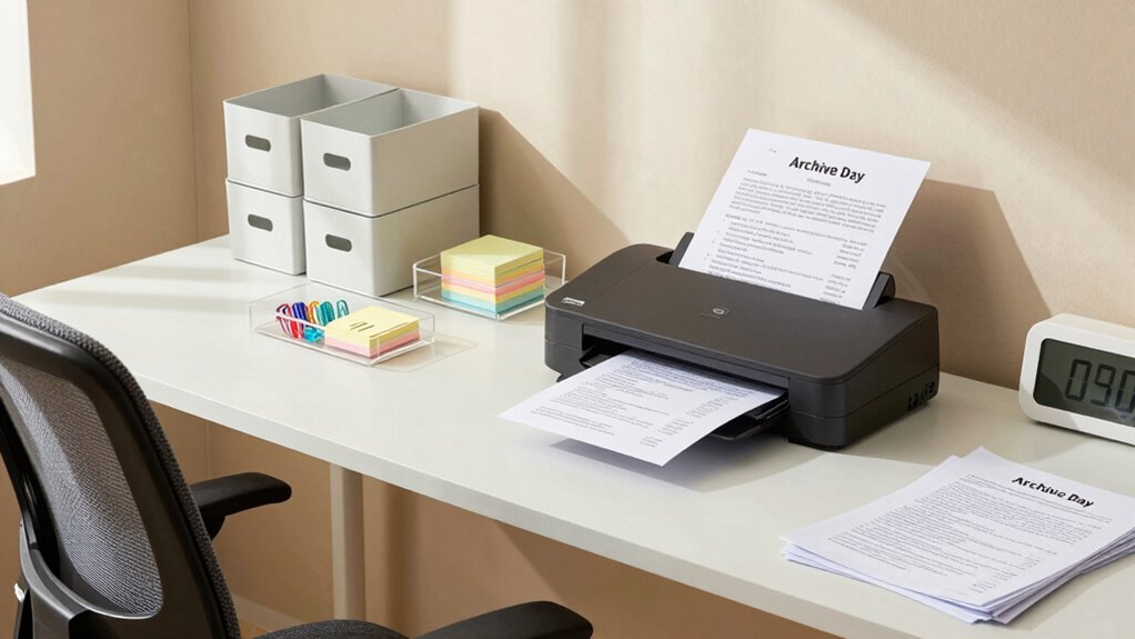 organized focused archiving environment