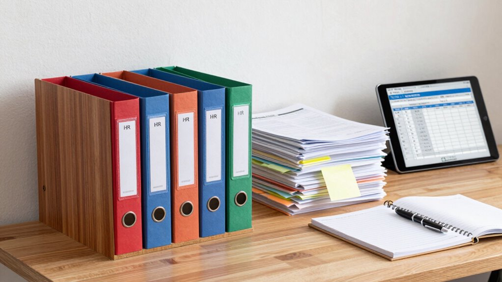 organized hr file system