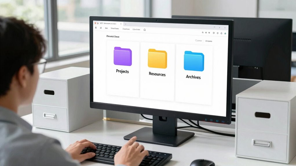 organized shared drive setup